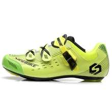 Мужская обувь для шоссейного велоспорта, гоночная обувь для шоссейного велосипеда, ультралегкие велосипедные кроссовки, дышащая профессиональная спортивная обувь, 35 фирменных Na-46