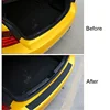 Universal 104*9cm Car Trunk Door Sill Plate Protector Rear Bumper Guard Rubber Mouldings Pad Trim Cover Strip Car Styling ► Photo 3/6