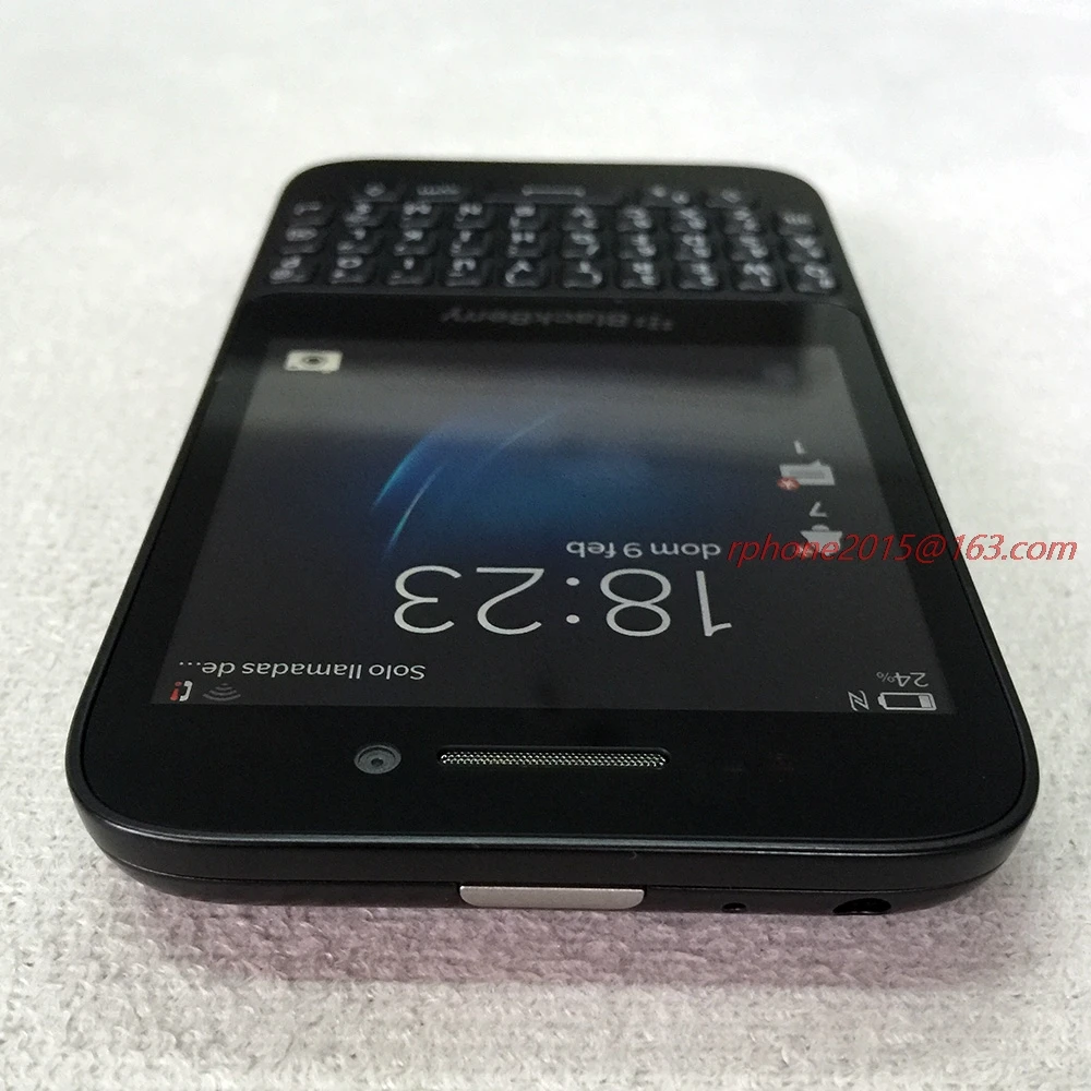 Original Blackberry Q5 Unlocked 2GB RAM GSM 3G Refurbished 3.1" 5MP WIFI GPS ROM 8GB QWERTY Keyboard Mobile phone refurbished iphone