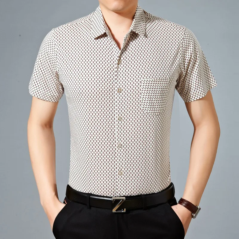 2016 Summer New Short Sleeve V Neck T Shirt Men Fashion Pinstripe