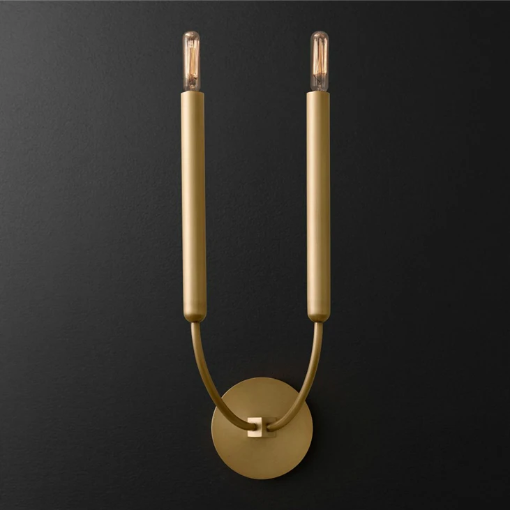 

Nordic Mirror Wall Lamp Bedside Lamp Modern Bedroom E27 Wall Light Living Room Walkway Stair Simple Iron Clarion Lighting Decora