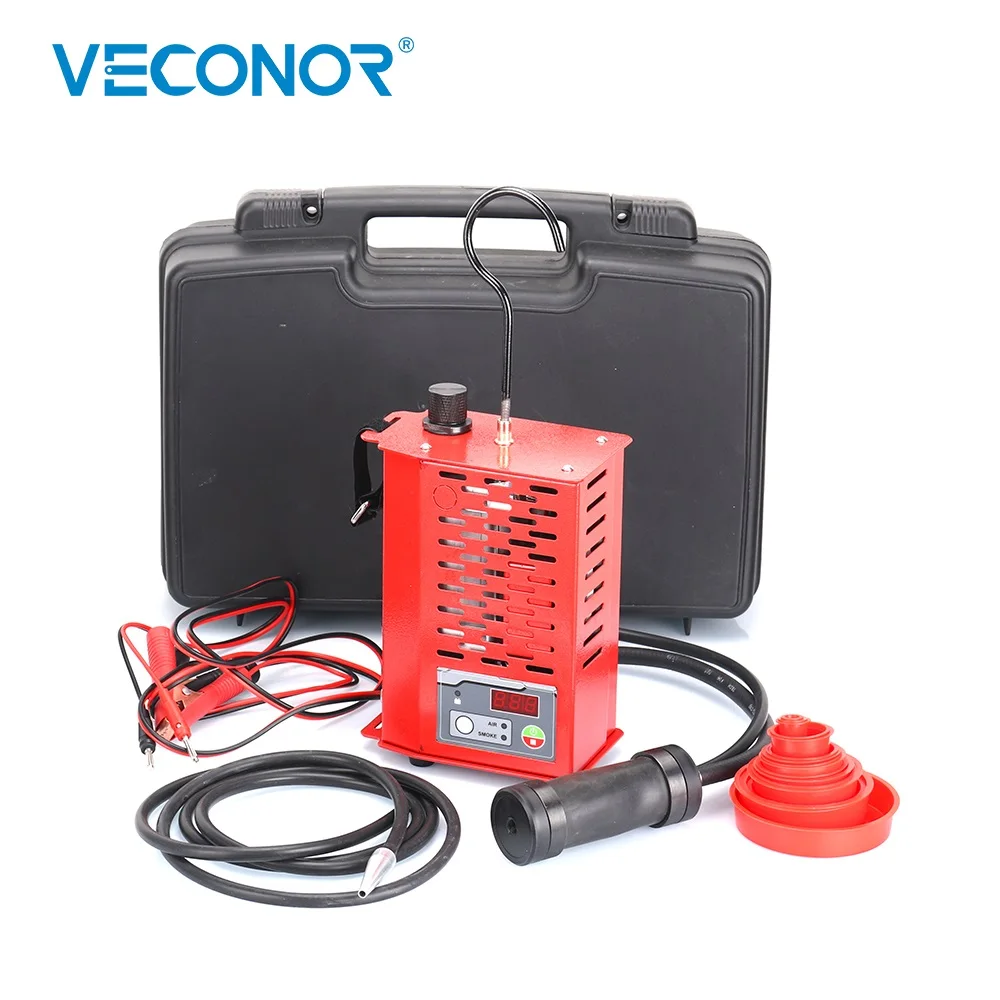 Veconor Авто утечки детектор, для диагностики дыма измерительный инструмент ЖК-дисплей Дисплей для выхлопных обнаружения