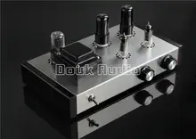 Music Hall Latest Pure Handmade 6J4 Push 6P6P Valve Tube Pre-Amplifier Stereo HiFi Class A 4-Inputs Preamp