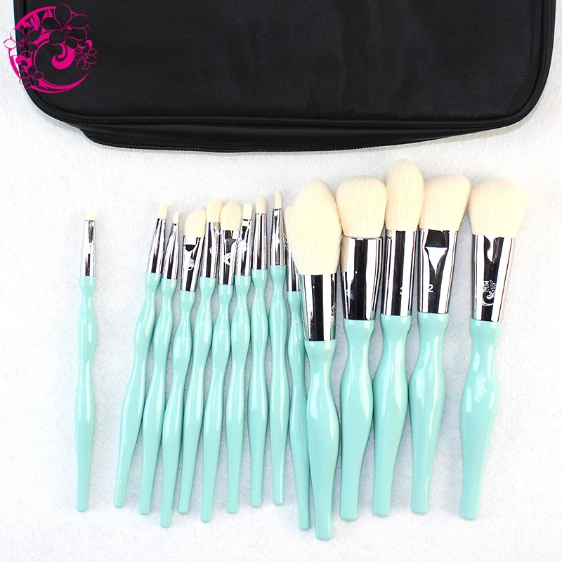 

ENERGY Brand 15pcs Cosmetic Brush set Powder Foundation Eyeshadow Eyeliner Coutour Pinceaux Maquillage Brochas Maquillaje hsl0