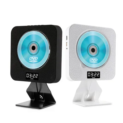 

Wall Mounted bluetooth CD player with remote display bluetooth function CD player supports MP3 WMA VCD DVD format English learni
