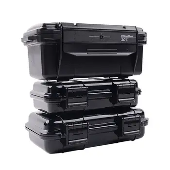

Outdoor Shockproof Sealed Waterproof Safety Case ABS Plastic Tool Box Dry Box Safety Equipment New