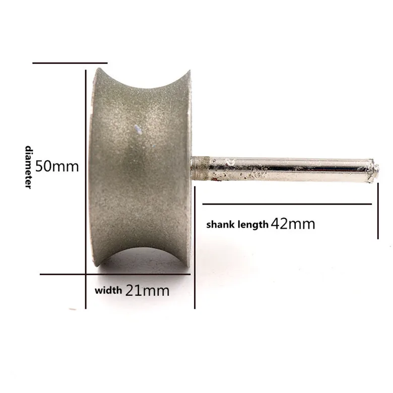 Алмазный шлифовальный rounter бит для jade Агат кристаллы стеклянные камни Полирующий станок