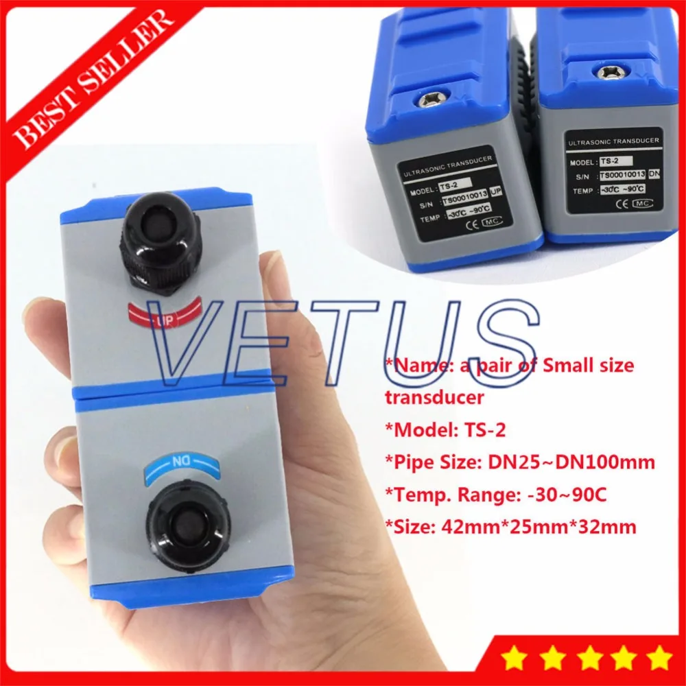 

DN25-100mm TS-2 Ultrasonic Flow Meter Transducer Apply to Wall Mounted TUF-2000SW TUF-2000B Module TUF-2000M Fixed TUF-2000F