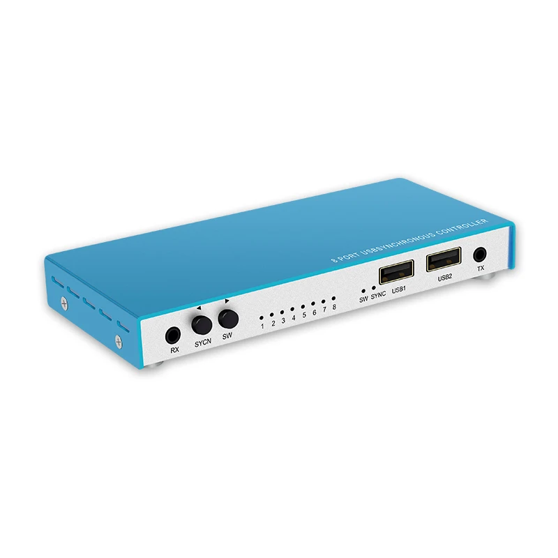 

New 8 Port Synchronizor USB Keyboard Mouse Synchronous Controller for Multiple PC Game Control