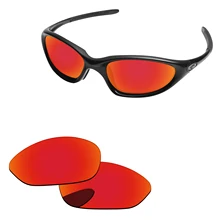 Огнестойкие красные зеркальные поляризованные Сменные линзы для Twenty XX 2000 солнцезащитные очки оправа защита от UVA и UVB