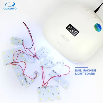 

Sun4/4s Uv Led Nail Light Dryer 48w Replaceable Bulbs Gel polish Replace Light Board For Curing Varnish Therapy Lamp Repalcement