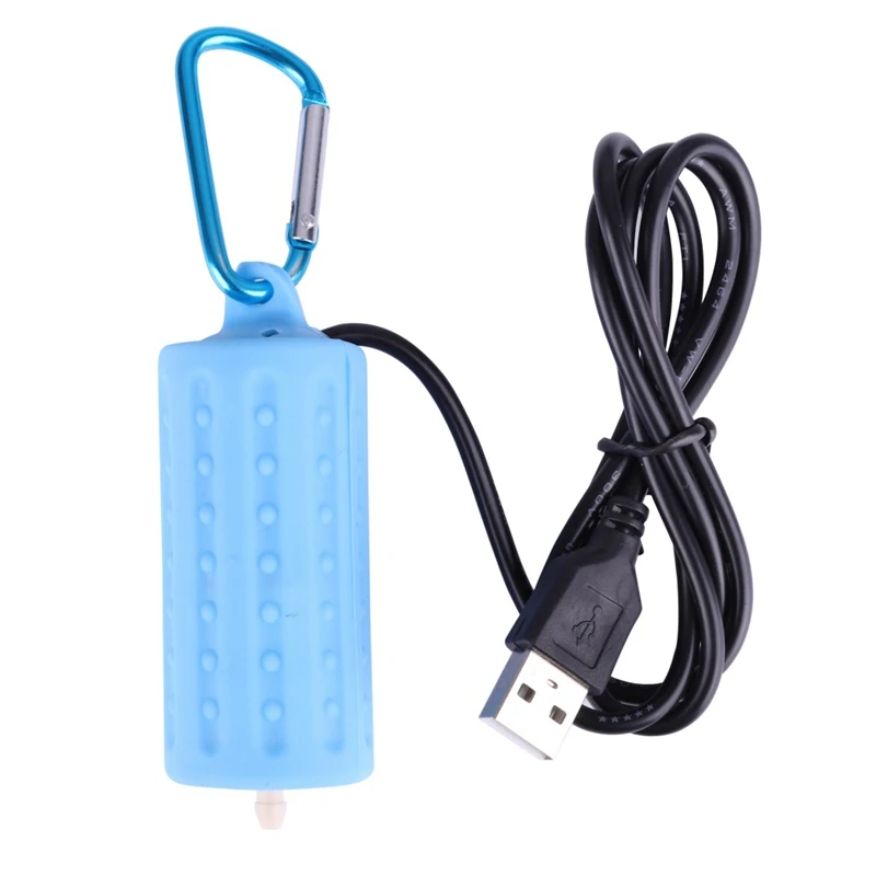 Портативный воздушный кислородный насос миниатюрный аквариум с Usb для аквариума