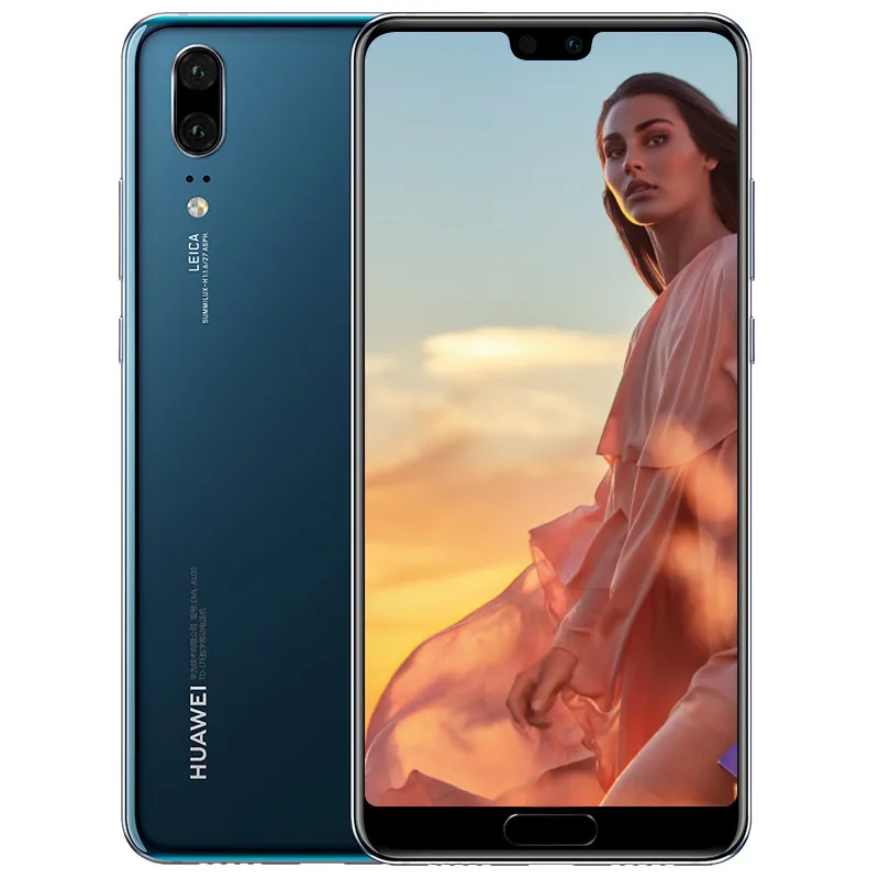 Huawei P20 LTE телефон 5 8 ''Fullview Kirin 970 GPU Android 1 Восьмиядерный 24 0 МП Двойная Задняя