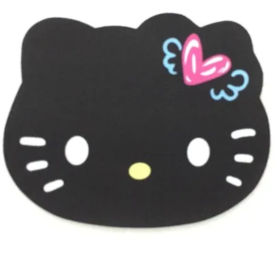 4 GIAUSA hello kitty, милый коврик для компьютерной мыши, Противоскользящий коврик для мыши из натурального каучука, розовый, черный цвет, для ПК, ноутбука, цена - Цвет: 4