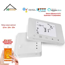 200-240VAC теплый пол Подогрев Еженедельный программируемый термостат wifi& RF беспроводной для беспроводной радиочастоты