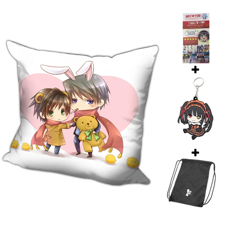 Наволочка для подушки из аниме дакимакура 40x40 см|square pillow cover|anime dakimakurapillow cover |