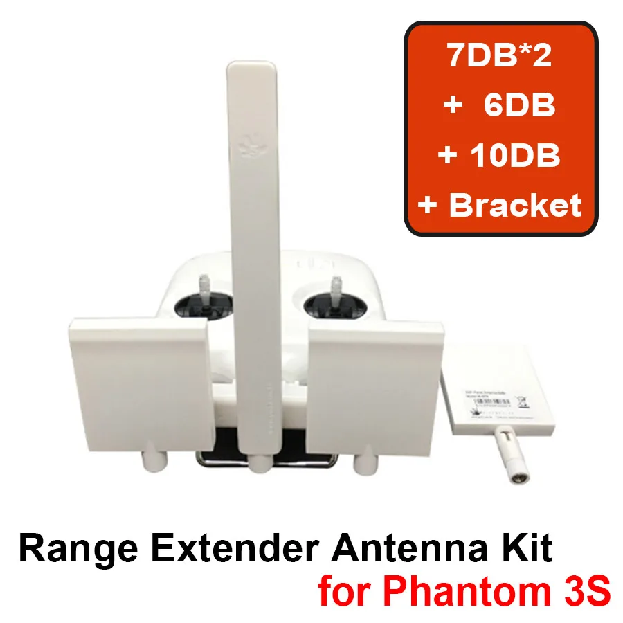 

2018 Newest DIY Signal Booster Kit High Gain Remote Controller Refitting Antenna Range Extender For DJI Phantom 3 Standard / 3SE