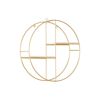 

Shelves,Punch-Free Round Wall-Mounted Shelf|Living Room Tv Wall Set-Top Box Rack|Background Wall Decoration Wall Hanging On Th