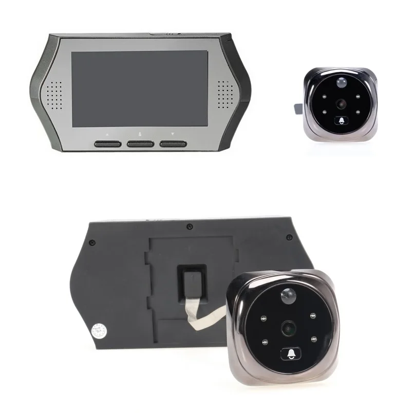 Russian videoglazok door camera eye 2016 PIR motion detection 4.3inch LCD 0.3 Megapixels camera IR night vision 32 Rings Max 32G Russian videoglazok door camera eye 2016 PIR motion detection 4.3inch LCD 0.3 Megapixels camera IR night vision 32 Rings Max 32G