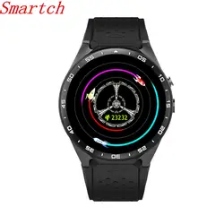 Smartch kw88 Smart Watch ОС Android 5.1 1.39 дюймов AMOLED Экран 3G Wi-Fi SmartWatch телефон MTK6580 GPS тяжести Сенсор шагомер