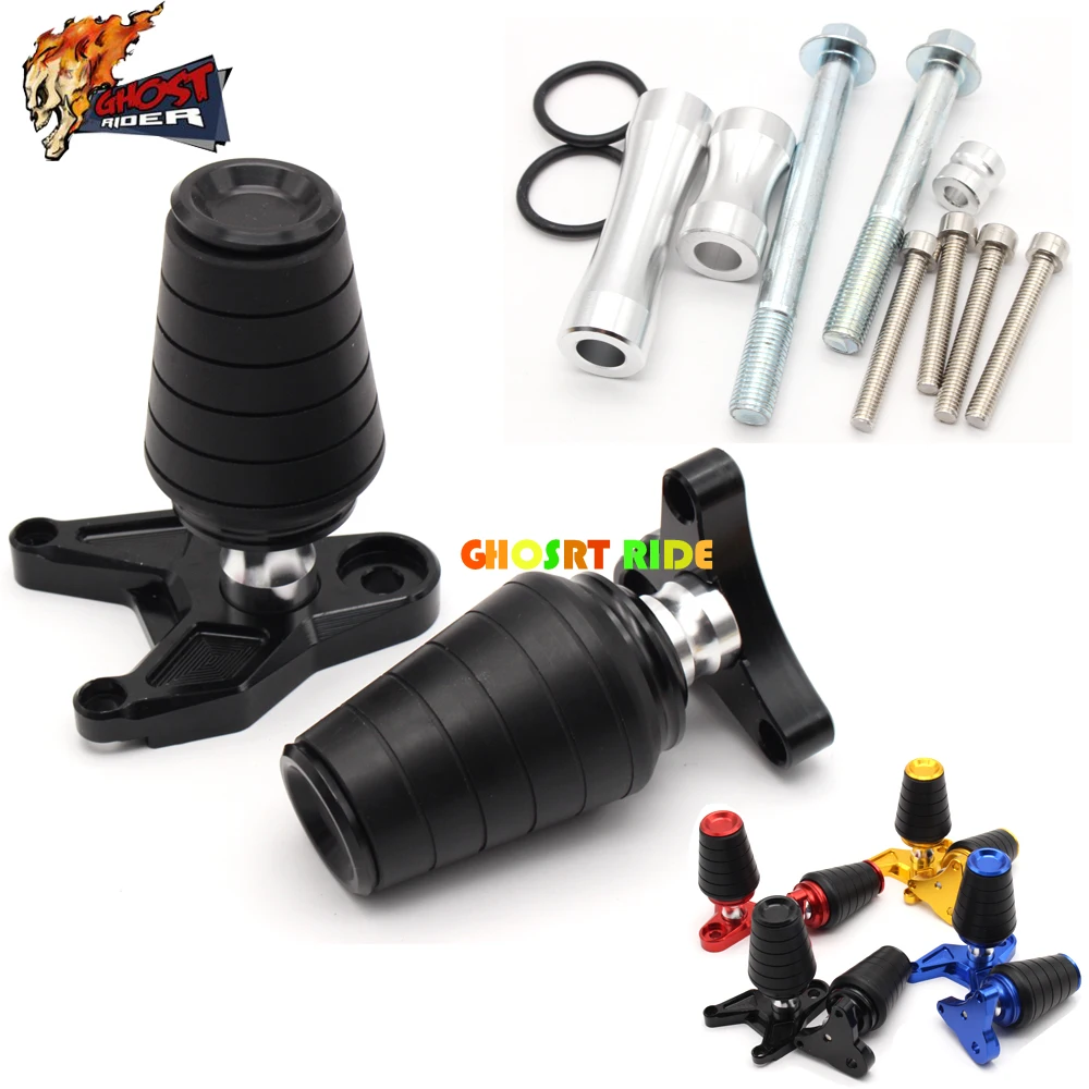 

For HONDA CB650F MOTORCYCLE CNC New Engine Cover Frame Sliders Crash Protector - Black 2013-2015 2014 New