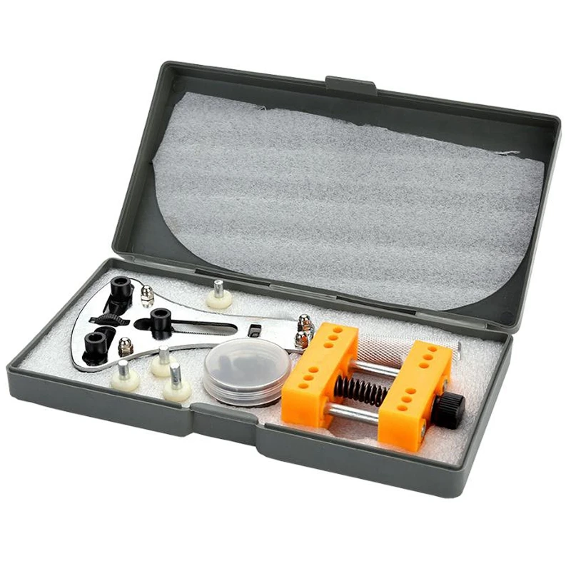 

1 Set Three Jaw Watch Case Opener Holder Watchmaker Watch Repair Tool Kit Set Battery Replacement Watch Repair Tool Kit