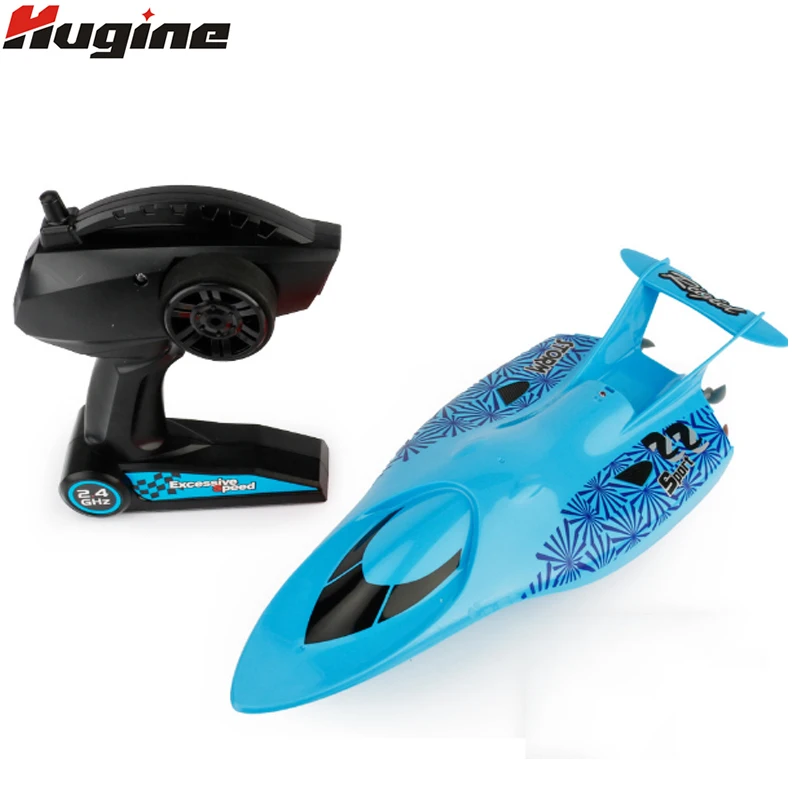 RC قارب 3322 التحكم عن بعد مصغرة سفينة الصيف الأطفال لعبة الماء الكهربائية سباق سريع البلاستيك قابلة للشحن السفينة اللعب