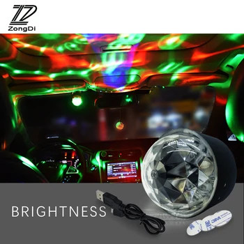 

ZD Car LED Atmosphere lamp RGB DJ light For Toyota c-hr Corolla RAV4 Honda Accord Civic Fit CRV Nissan Qashqai Juke Almera 2017