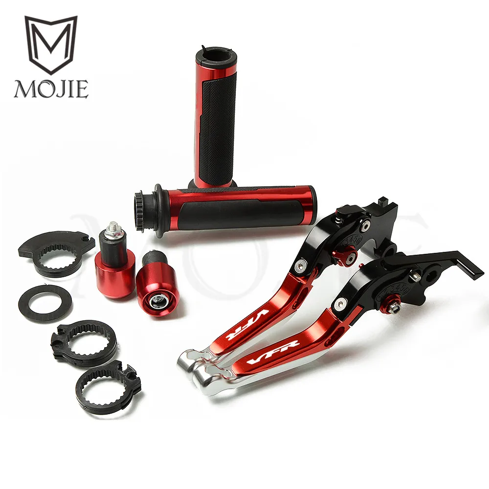 Alavanca da Embreagem do Freio Lidar com Apertos para Honda Vfr800 Vtec 2004 2005 2006 2007 Motocicleta Cnc Ajustável Conjunto Vfr 800 2002-2008 2003 15 cordas e cabos