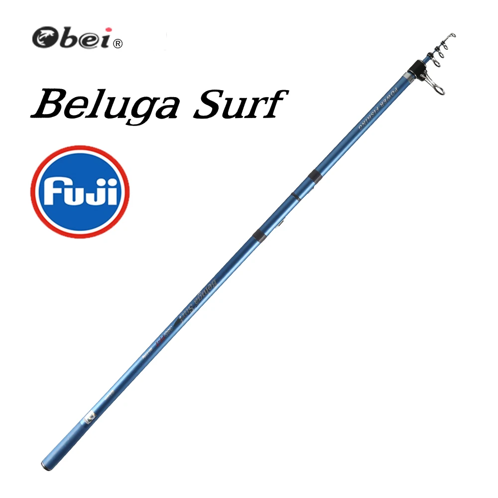 

FUXIN Japan Full Fuji Tele Surf Rod Surf Casting Rod Distance Throwing 80-150g Long Casting Pole Fishing Rod 3.85M4.05M4.25M
