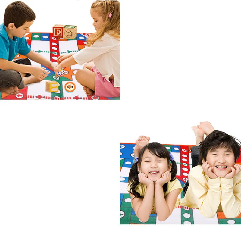 Ребенка ползать играть мат Летающий шахматы домашние тапочки Carpet игровой коврик Гостиная декоративные Пикник детей ползать коврик