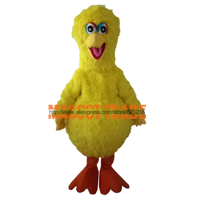 cosplay costumes Adult Suit Size Big Yellow Bird Sesame Street Mascot  Cartoon Costume _ - AliExpress Mobile