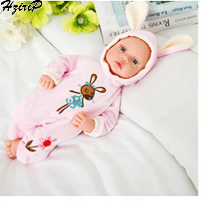 

HziriP Birthday Present Appease Doll Sleep With Baby Plush Silicone Simulation Baby For Kindergarten Children In-Stock Items