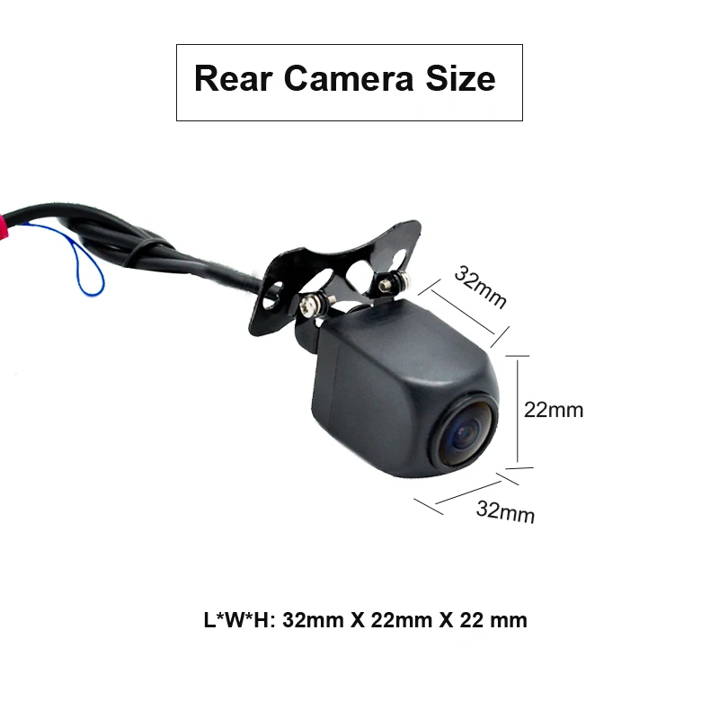 HD камера заднего вида ночного видения с кабелем 5,7 метров+ 0,1 люкс Автомобильная камера+ IP67 водонепроницаемая задняя камера для Phisung Android автомобильный видеорегистратор