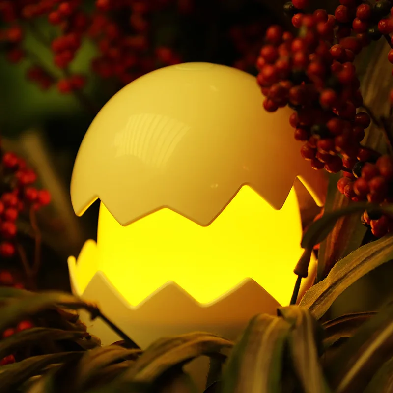 Новый творческий яйцо Ночь LED Light USB Chager настольная лампа энергосбережение настольные свет подарок для детей