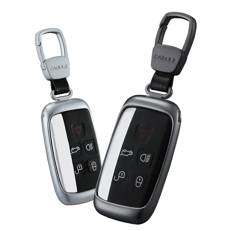 

Aluminum Alloy Car key cover key shell auto key case for Land Rover Range Rover Evoque Discovery 4 /Discovery Sport for Jaguar