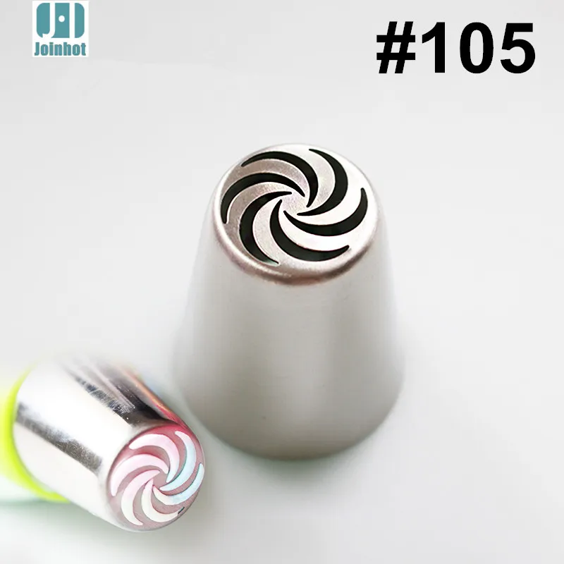 105 big size Unique Design Russian Icing Piping Nozzles Cake