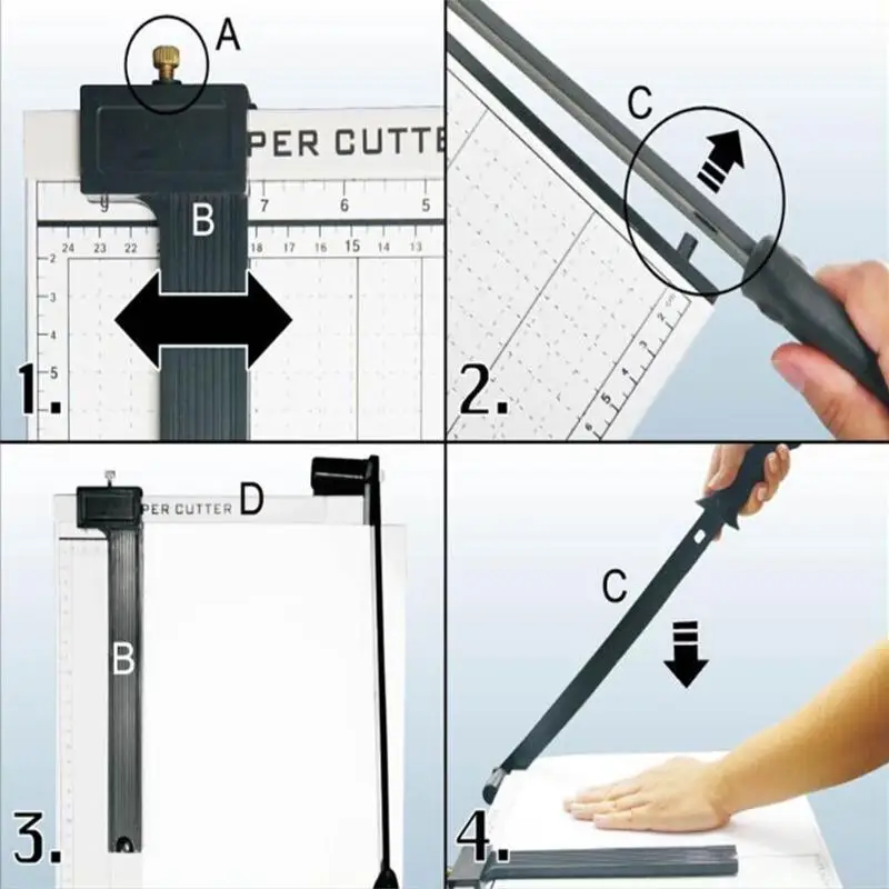 Профессиональный B5 Бумага Гильотинный Резак Триммер для дома, офиса, школы Бумага фото станков