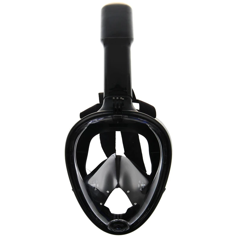 Полное лицо Вождение Maks Плавание Дайвинг подводное плавание Полное Лицо Маска поверхность акваланг анти-запотевание 180 градусов версия для Gopro L/XL