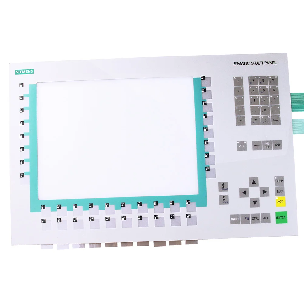 New Touch Screen Panel Membrane Keypad Operation Panel Button Mask For MP370 KEY-12 6AV6542-0DA10-0AX0