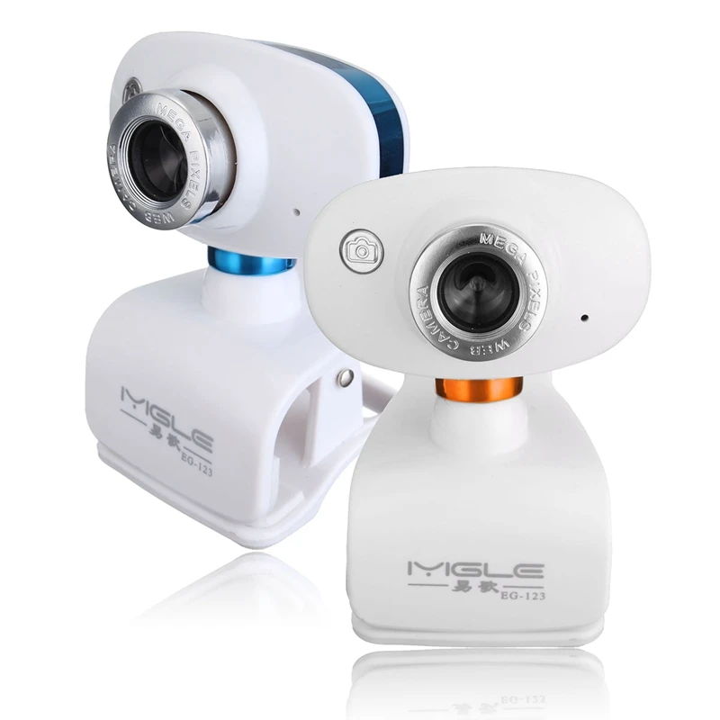 

IYIGLE EG-123 Computer HD Webcam USB Video Camera With Mic 360 Rotation High Definition Webcam For PC Notebook Laptop Desktop