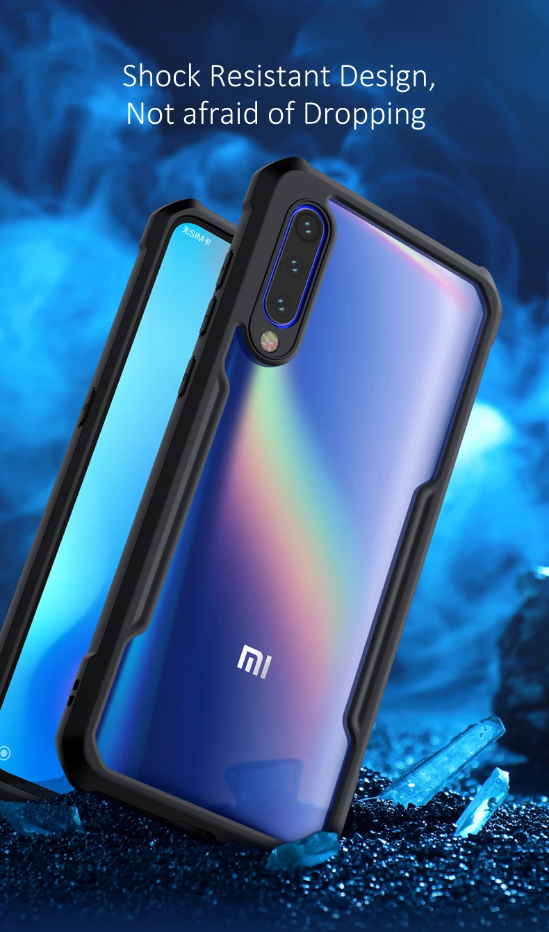 Для Xiao mi 9 mi 9 Pro чехол для телефона XUNDD Роскошная подушка безопасности Противоударная полная защитная задняя крышка для Red mi Note 8 Pro K20 Pro Coque