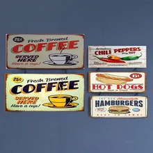 Чили перцы металлическая пластина с винтажным рисунком оловянные знаки настенные наклейки-постеры пластина декоративное украшение на стену клуб паба домашний Декор стены 30*20 см 1001(710