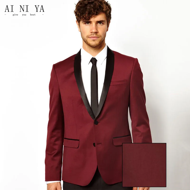 High quality customized tuxedos mens suits design male best man suits