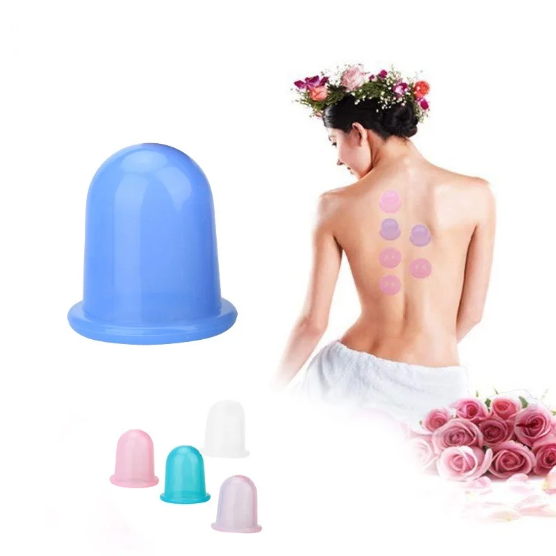 

1pc Family Body Massage Helper Anti Cellulite Vacuum Silicone Cupping Cups High Quality Health Care