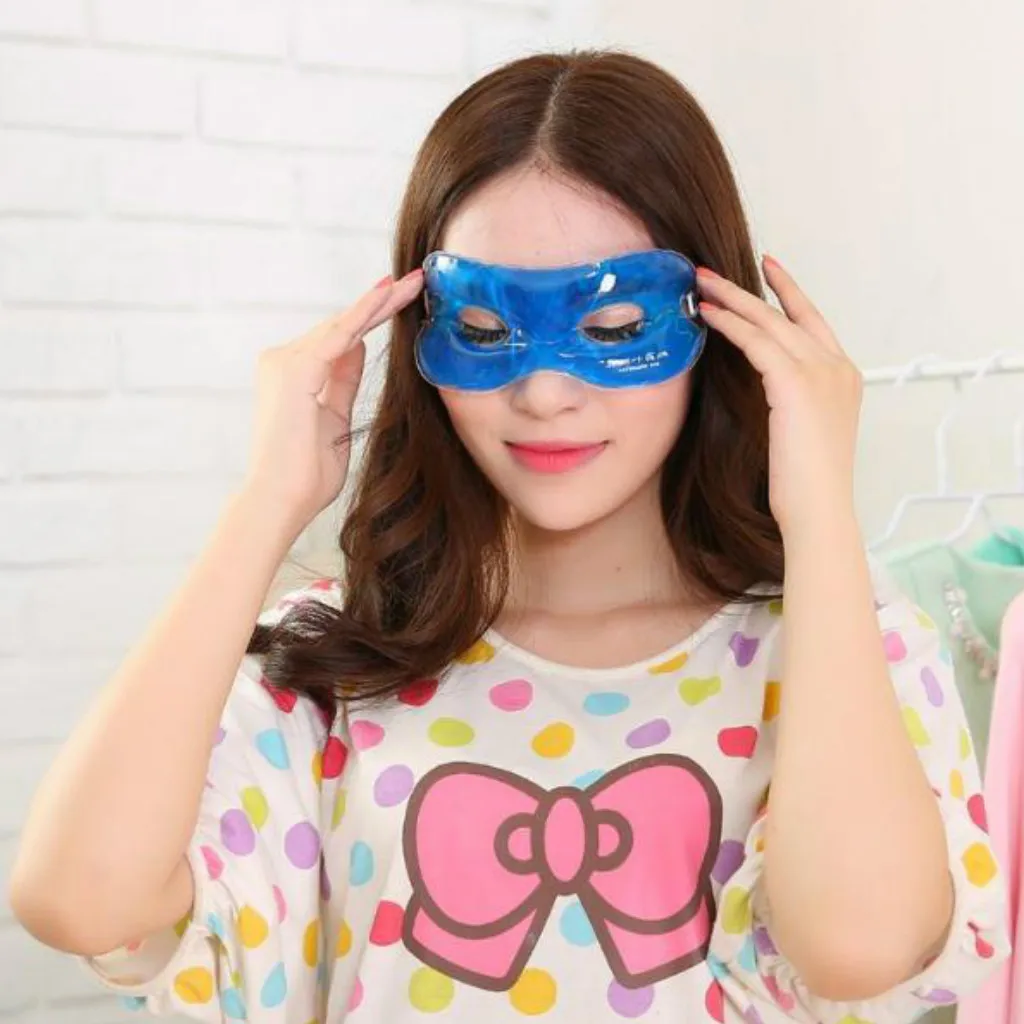 Ice Cooling Sleep Eye Mask Hot Cool Gel Sleeping Mask Beauty Tool For Women and Men