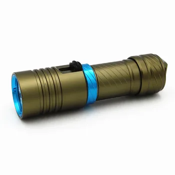 

XM-L2 LED Diving Camping Flashlight 1200 Lumens 10W Light Army green Torch Outdoor Lamp