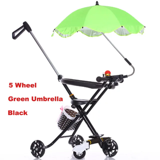Foldable Baby Stroller Lightweight Baby Trolley Cart Handcart Portable