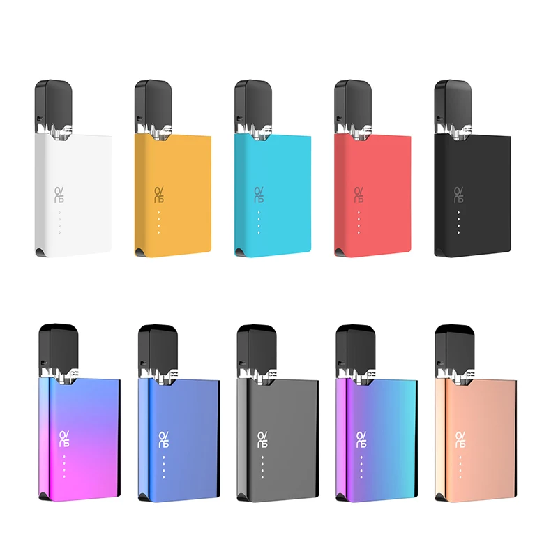 Новейший Rofvape OVNS JC01 Pod Kit 400 мАч Vape box mod с 0 7 мл керамическая катушка электронная