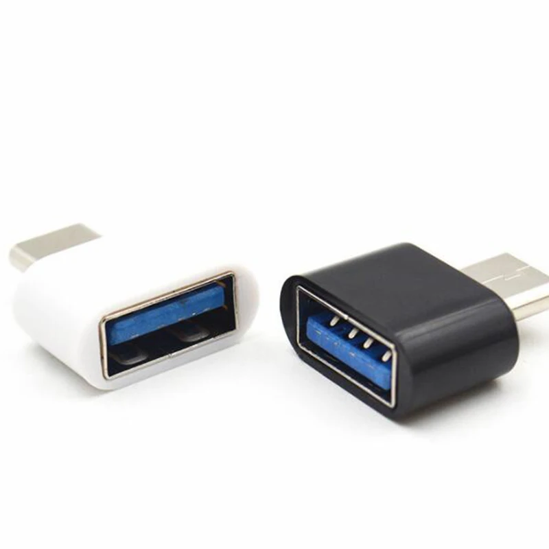 Тип-c/Micro usb Мужской к USB Женский OTG адаптер конвертер для телефонов huawei xiaomi Android подключение мыши клавиатуры жесткий диск